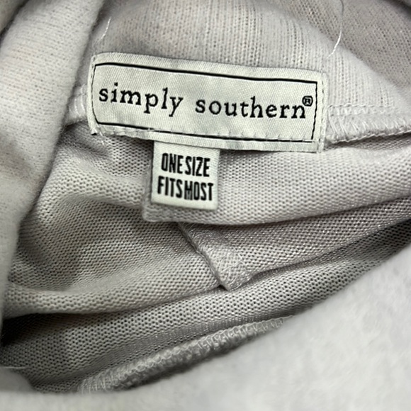 NWT simply southern Midwestern cowl neck top one size fits most - Picture 3 of 8